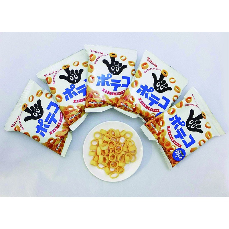 日本東鳩手指圈圈餅乾-鹽味 日本進口  Tohato 手指圈圈餅乾 東鳩 手指圈圈 日本零食-細節圖3