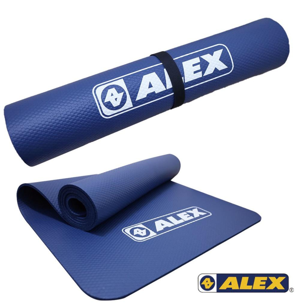 【維玥體育】 ALEX C-1812 專業瑜珈墊 -藍/紫/粉/灰 (只) (附提袋)-細節圖5