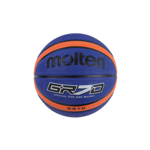 【維玥體育】公司貨附發票 Molten 摩騰 BGR7D-BO 超耐磨12片貼橡膠深溝籃球 正品
