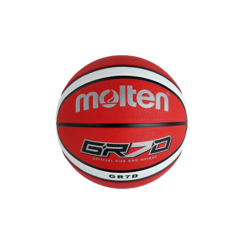 【維玥體育】公司貨附發票 Molten 摩騰 BGR7D-RW 超耐磨12片貼橡膠深溝籃球 正品