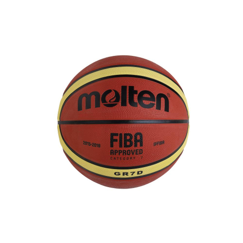 【維玥體育】公司貨附發票 Molten 摩騰 BGR7D-YBW 超耐磨12片貼橡膠深溝籃球 正品