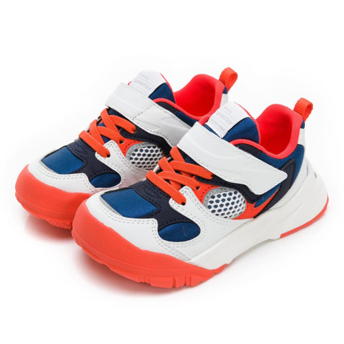 【維玥體育】日本 Moonstar 月星 MSCN MSCOG029 滑步車鞋 紅/藍 童鞋 兒童鞋 運動鞋 布鞋