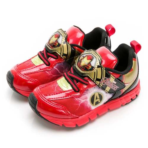 【維玥體育】日本 Moonstar 月星 DN MVL0102 漫威運動鞋 紅 鋼鐵人 童鞋 兒童鞋 運動鞋 布鞋
