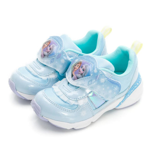 【維玥體育】日本 Moonstar 月星 DN DNC13109 冰雪奇緣電燈鞋 藍 童鞋 兒童鞋 運動鞋 布鞋
