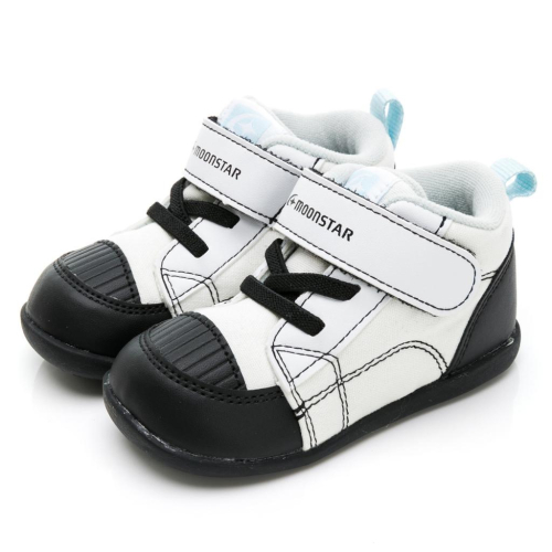 【維玥體育】日本 Moonstar 月星 MSCN MSCNB2921 幼童高筒運動鞋 黑/白 童鞋 兒童鞋 運動鞋 布