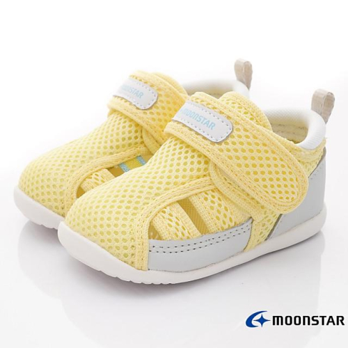 【維玥體育】日本 Moonstar 月星 CN MSCNB2253 透氣幼兒鞋 黃 童鞋 兒童鞋 運動鞋 布鞋