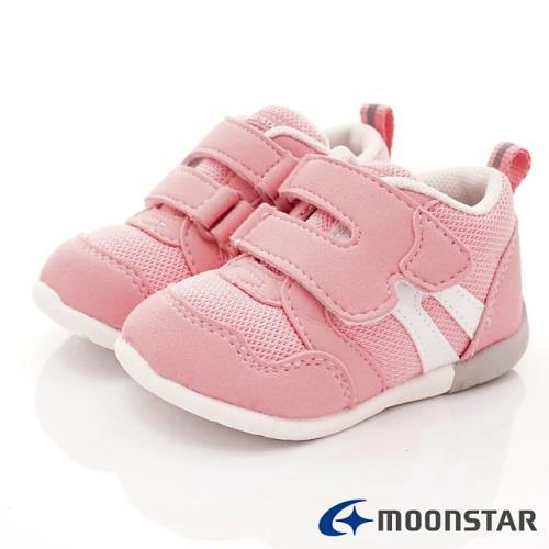 【維玥體育】日本 Moonstar 月星 CR MSB1114 HI3E寶寶鞋 粉 童鞋 兒童鞋 運動鞋 布鞋