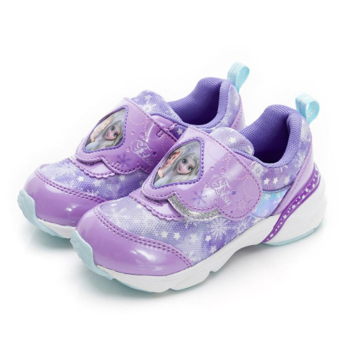 【維玥體育】日本 Moonstar 月星 DN DNC13117 冰雪奇緣運動鞋 紫 童鞋 兒童鞋 運動鞋 布鞋