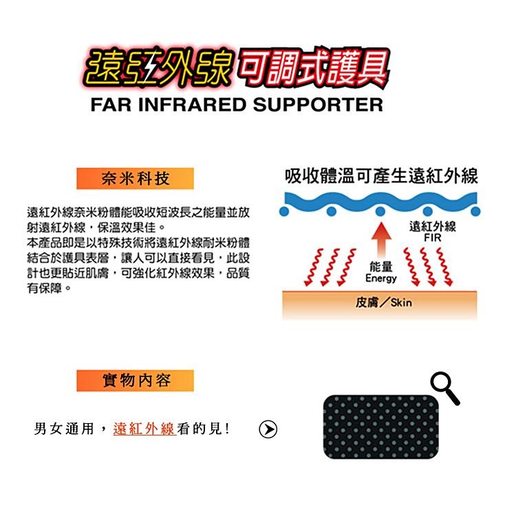 【維玥體育】成功 SUCCESS S5125 遠紅外線支撐型可調式拇指護套 (1只入) 不分左右手-細節圖2