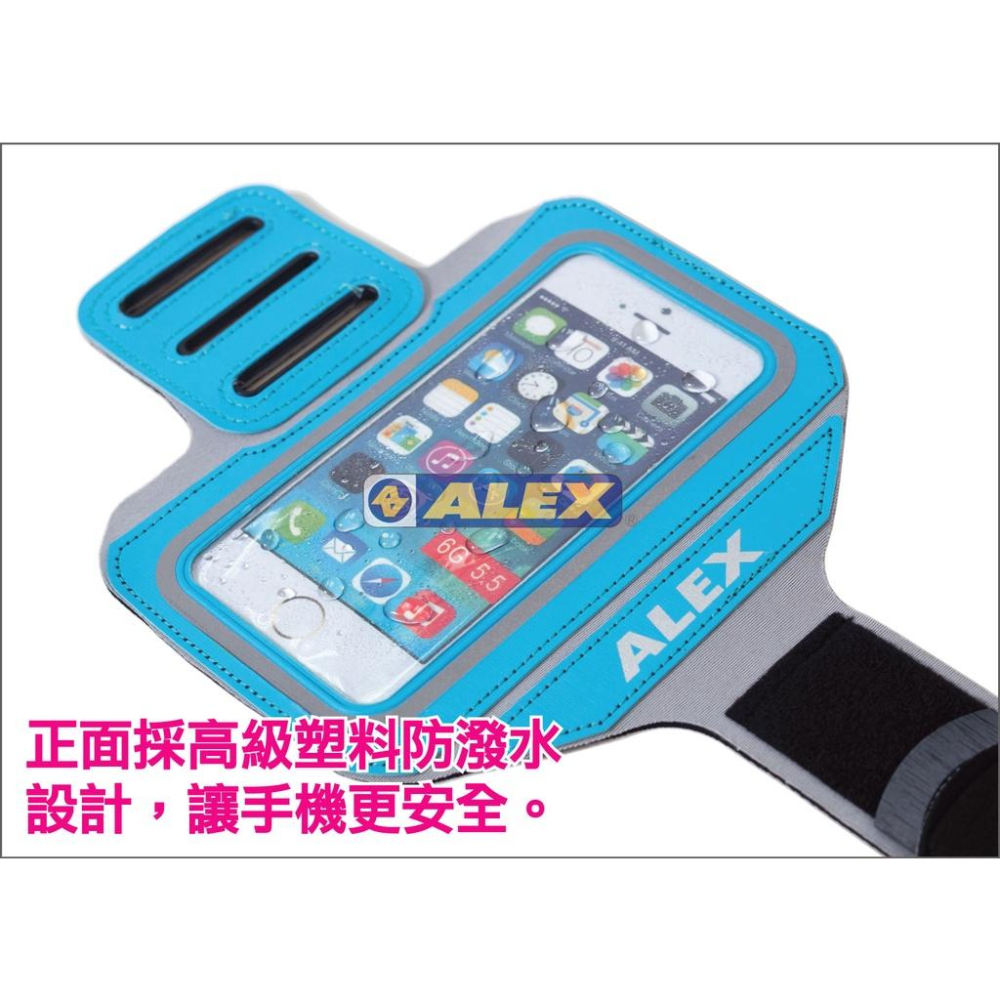 【維玥體育】 ALEX Q-12 運動臂包(只) Q-1201 黑  Q-1203 粉-細節圖6