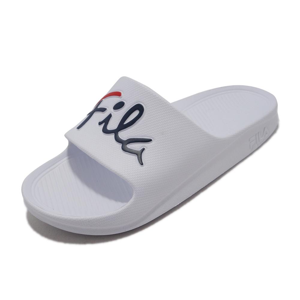 【維玥體育】 現貨供應 FILA 斐樂 SLEEK SLIDE LT 2 4-S326W-123 中性拖鞋 白-細節圖5