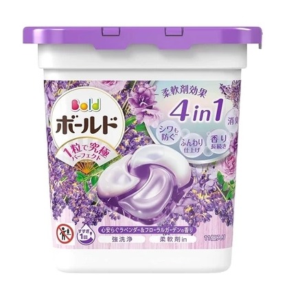 【維玥體育】 日本 P&G Ariel /Bold 4D 洗衣膠球 碳酸機能 11顆盒裝 洗衣球 洗衣凝膠球-規格圖3