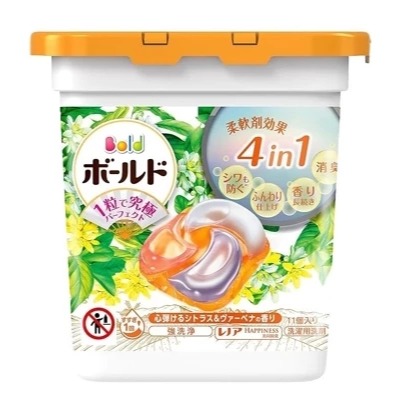 【維玥體育】 日本 P&G Ariel /Bold 4D 洗衣膠球 碳酸機能 11顆盒裝 洗衣球 洗衣凝膠球-規格圖3