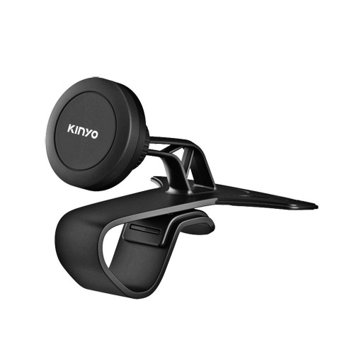 【KINYO】磁吸式儀表板手機架(CH)汽車手機支架 導航架 車用手機架 儀錶板 360度旋轉 磁吸設計