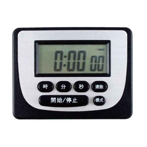 【KINYO】電子式計時器數字鐘 (TC) 可夾可吸 磁鐵吸附