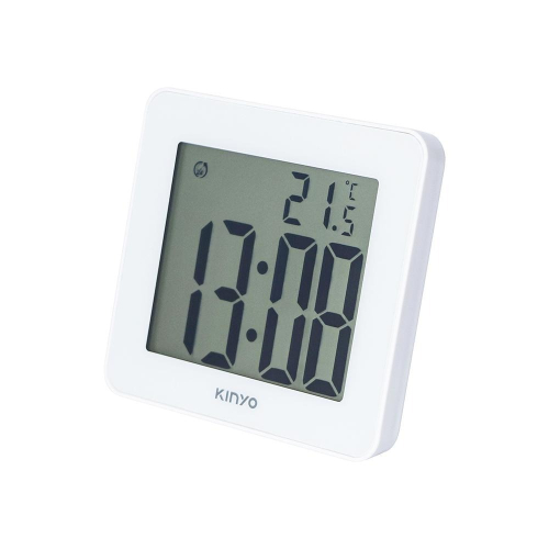 【KINYO】多功能防水電子鐘 (TD) 計時器 時鐘 IPX4防水 觸控按鍵