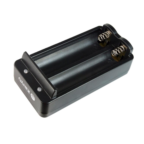 【KINYO】USB雙槽鋰電池充電器 (CQ) USB供電 雙電池 18650鋰電池 充電