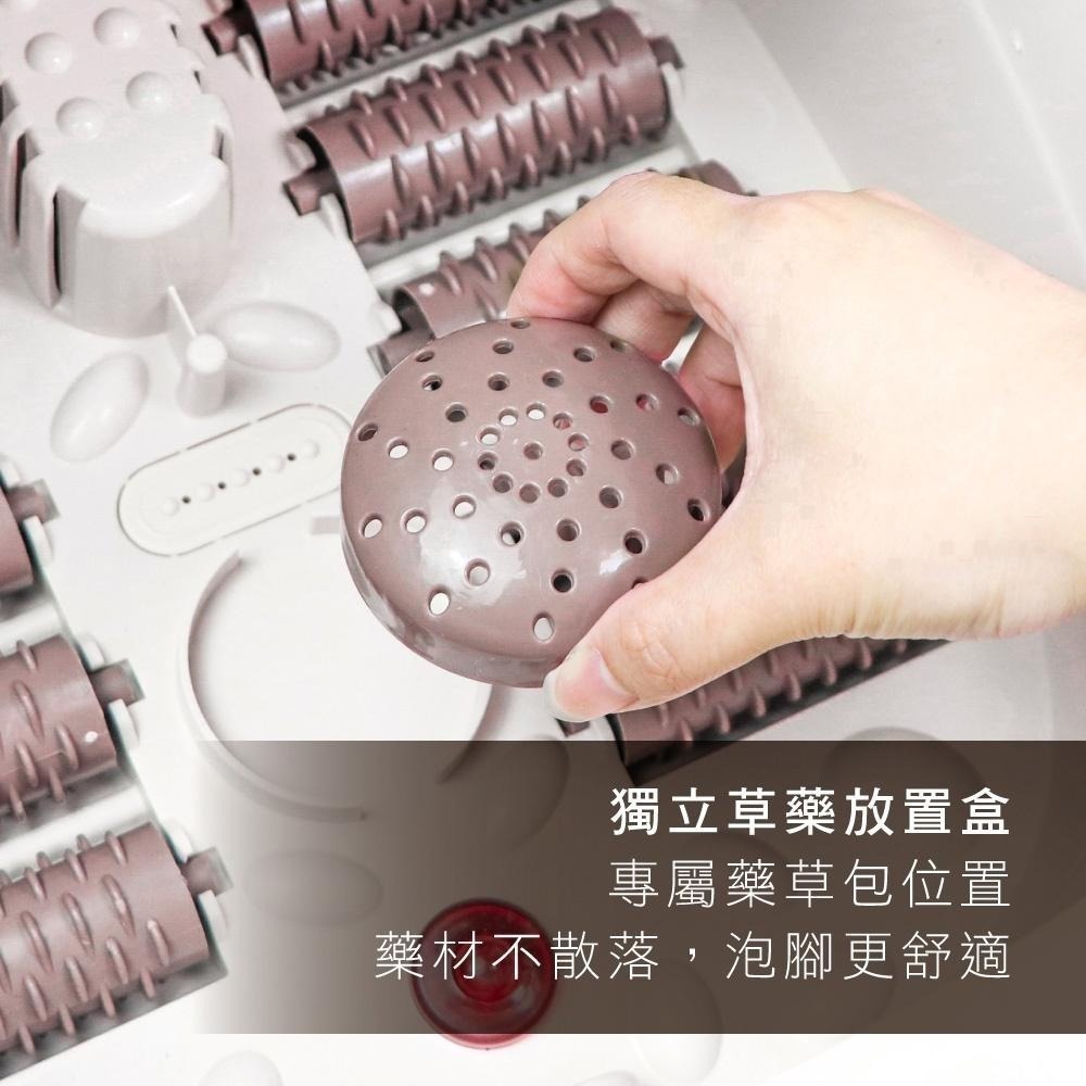 【KINYO】滑動式滾輪按摩足浴機 (IFM) PTC陶瓷加熱 滑動式滾輪 泡腳桶 |  泡腳機-細節圖8