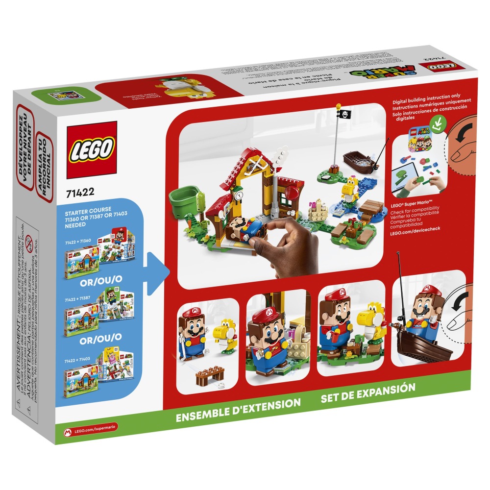 [ 必買站 ] LEGO 71422 瑪利歐之家野餐趣 樂高 瑪利歐系列-細節圖2