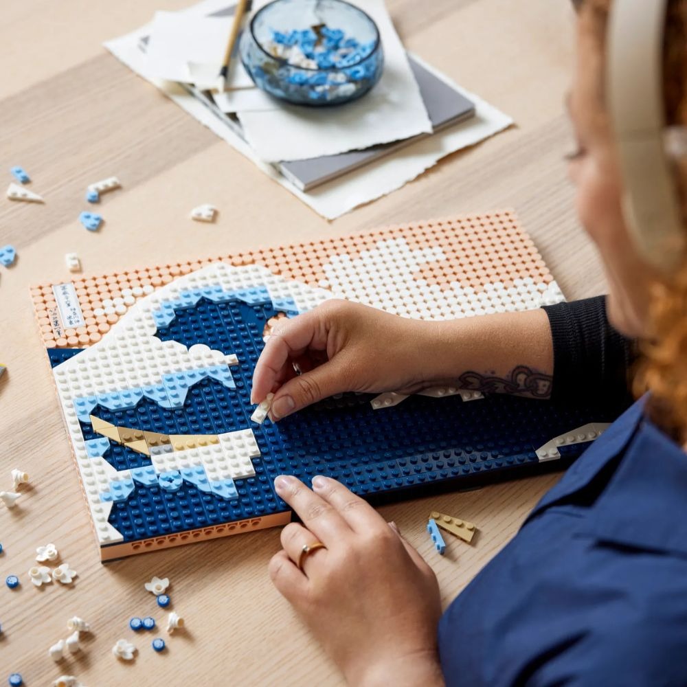 [ 必買站 ] LEGO 31208 葛飾北齋－神奈川沖浪裏 樂高 藝術系列-細節圖5