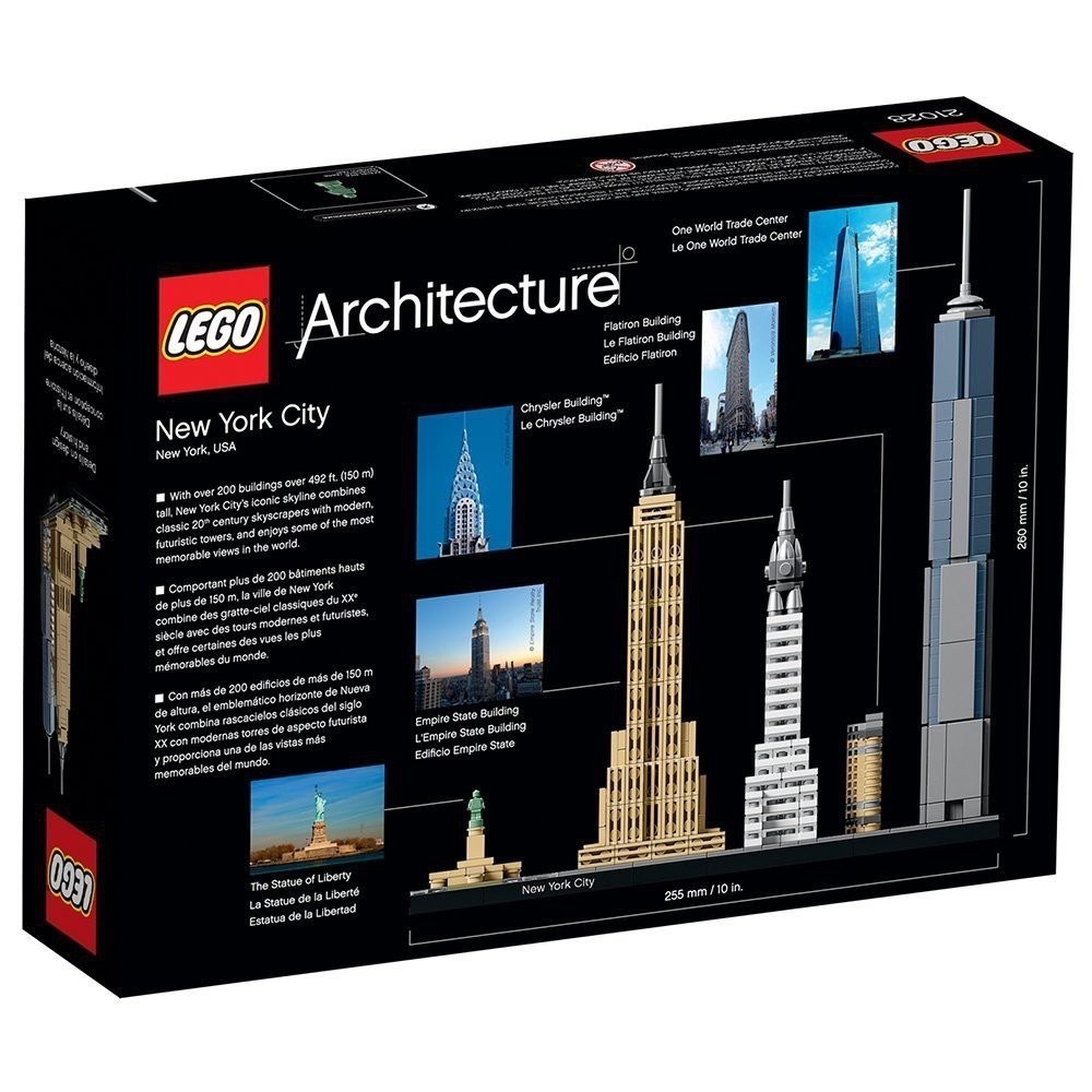 [ 必買站 ] LEGO 21028 紐約 樂高 建築系列-細節圖2