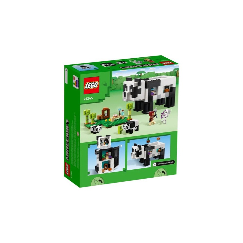 [ 必買站 ] LEGO 21245 貓熊的房屋 樂高 創世神麥塊系列-細節圖2