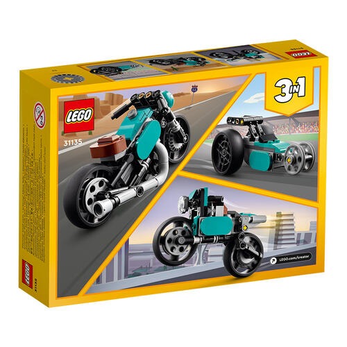 [ 必買站 ] LEGO 31135 復古摩托車 樂高 創意三合一系列-細節圖2