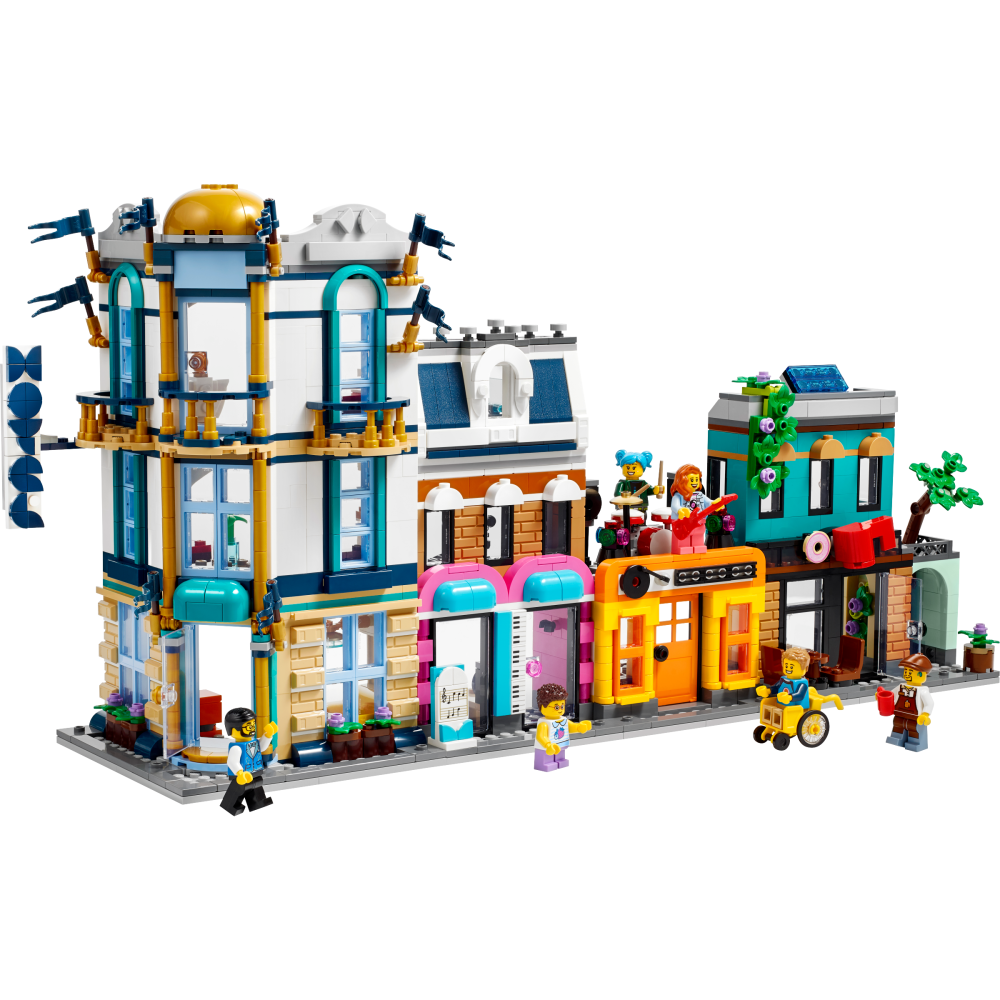 [ 必買站 ] LEGO 31141 市中心大街 樂高 創意三合一系列-細節圖3