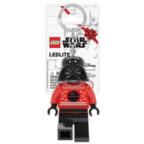[ 必買站 ] LEGO LGL-KE173 樂高星際大戰黑武士鑰匙圈燈(醜毛衣版) 樂高 周邊文具鑰匙圈