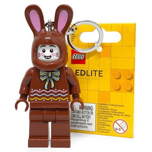 [ 必買站 ] LEGO LGL-KE180H 樂高巧克力兔子鑰匙圈燈 樂高 周邊文具鑰匙圈