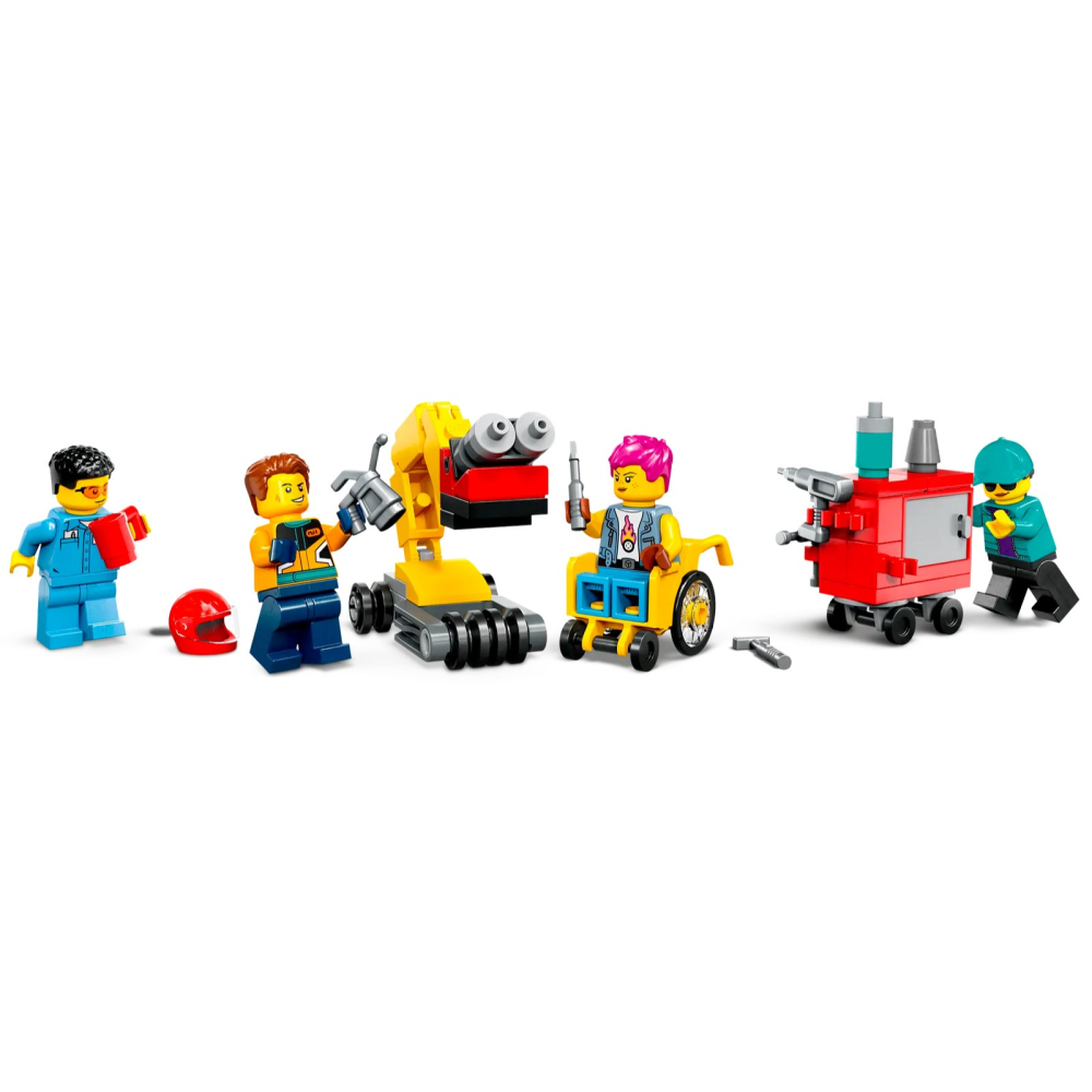 [ 必買站 ] LEGO 60389 客製化車庫 樂高 城市系列-細節圖7