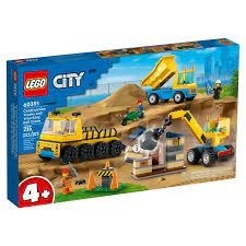 [ 必買站 ] LEGO 60391 工程卡車和拆除起重機 樂高 城市系列