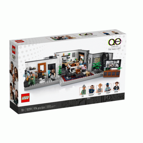 [ 必買站 ] LEGO 10291 酷男的異想世界- The Fab 5 Loft 樂高 黑盒系列
