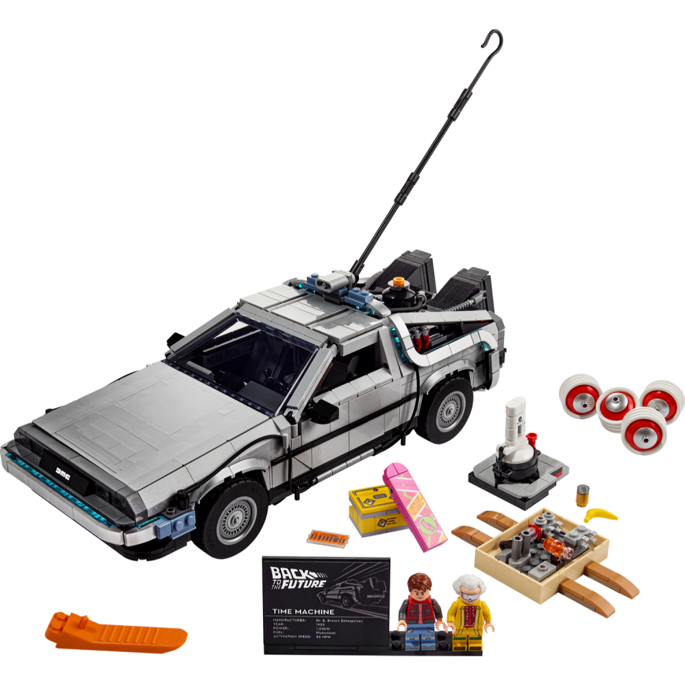 [ 必買站 ] LEGO 10300 回到未來時光機 樂高 黑盒系列-細節圖2