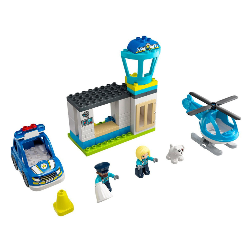 [ 必買站 ] LEGO 10959 警察局與直升機 樂高 得寶系列-細節圖3
