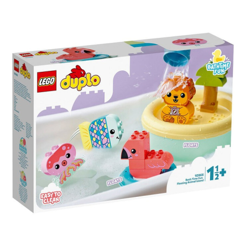 [ 必買站 ] LEGO 10966 快樂洗澡趣：漂浮動物小島 樂高 得寶系列
