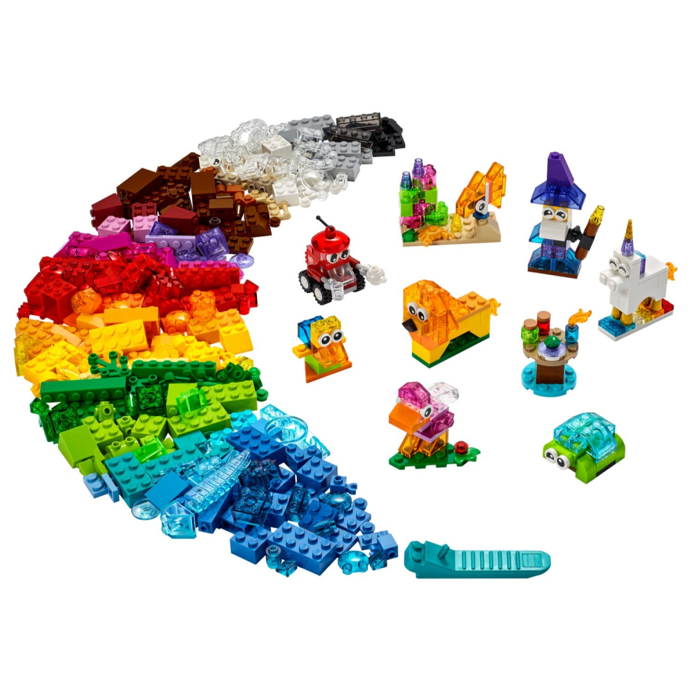 [ 必買站 ] LEGO 11013 創意透明顆粒 樂高 得寶系列-細節圖2