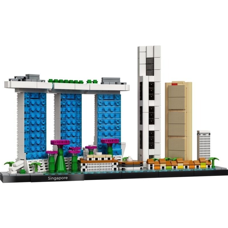 [ 必買站 ] LEGO 21057 新加坡 樂高 建築系列-細節圖2