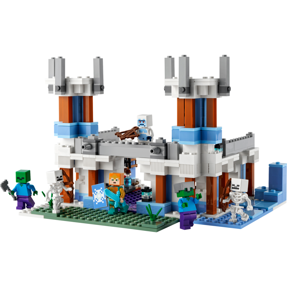 [ 必買站 ] LEGO 21186 Minecraft 冰雪城堡 樂高 創世神麥塊系列-細節圖2