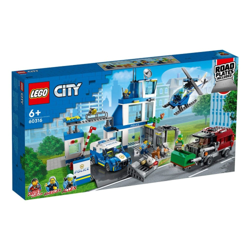 [ 必買站 ] LEGO 60316 城市警察局 樂高 城市系列