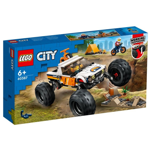 [ 必買站 ] LEGO 60387 越野車冒險 樂高 城市系列