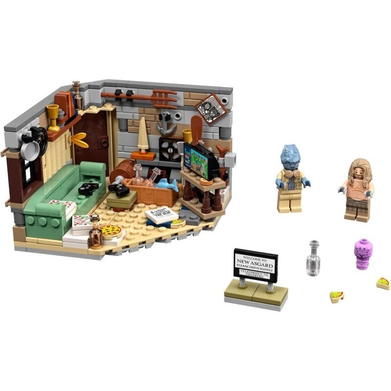 【必買站】 LEGO 76200 肥宅索爾的新阿斯嘉住所 超級英雄系列-細節圖3