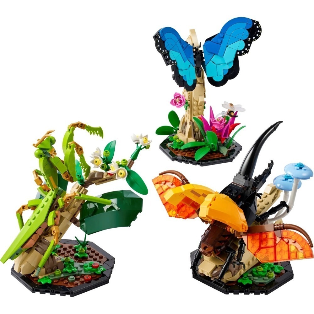 [ 必買站 ] LEGO 21342 昆蟲集錦 The Insect Collection idea系列-細節圖3