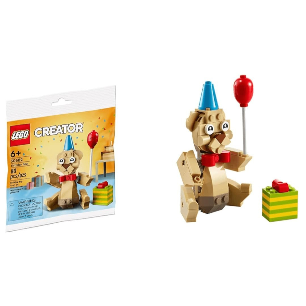 [ 必買站 ]   LEGO 30582 生日快樂熊 polybag-細節圖2