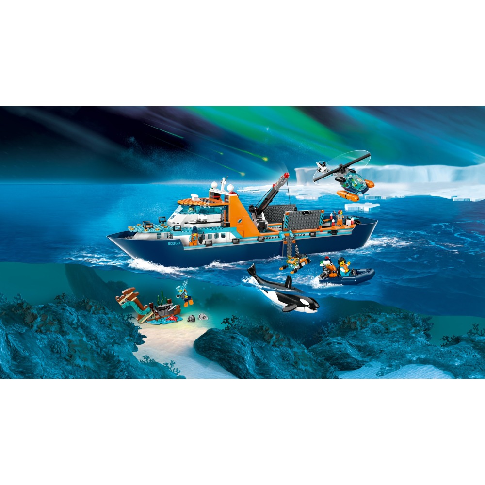 [ 必買站 ]  LEGO 60368 北極探險家之艦 城市系列-細節圖3