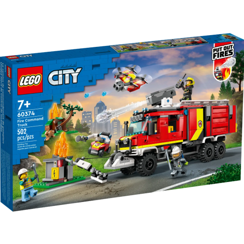 [ 必買站 ] LEGO 60374 消防指揮車 城市系列