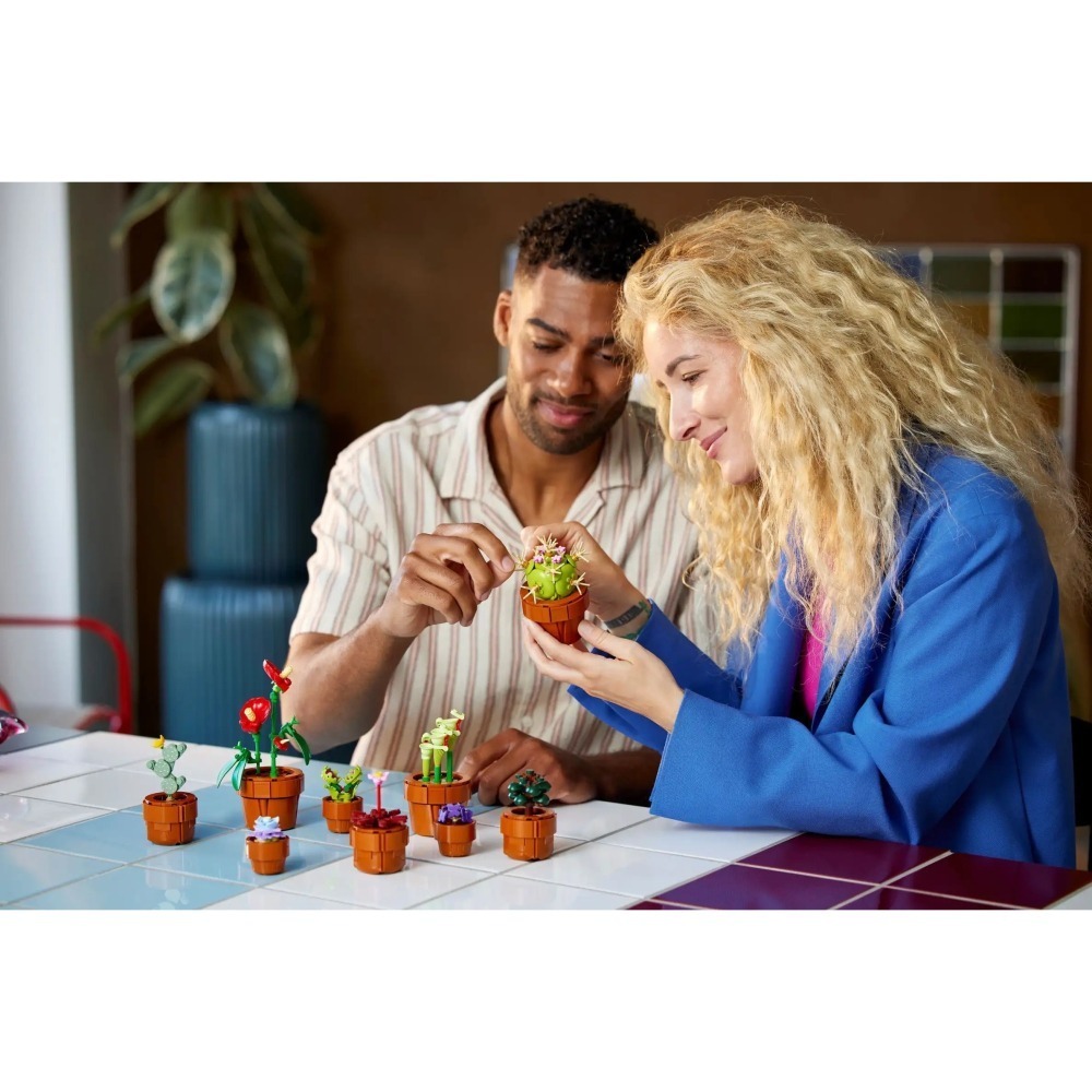 [ 必買站 ]  LEGO 10329 迷你盆栽 Tiny Plants 黑盒系列-細節圖8