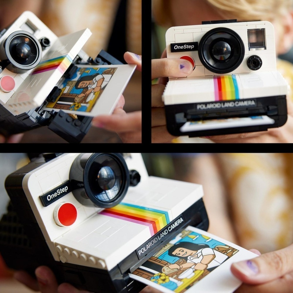 [ 必買站 ] LEGO 21345 Polaroid OneStep SX-70 相機 IDEA 系列-細節圖7