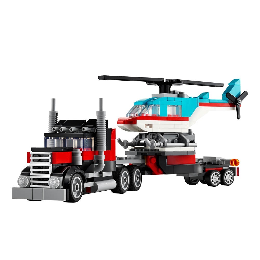 [ 必買站 ] LEGO 31146 平板卡車和直升機 三合一 系列-細節圖4