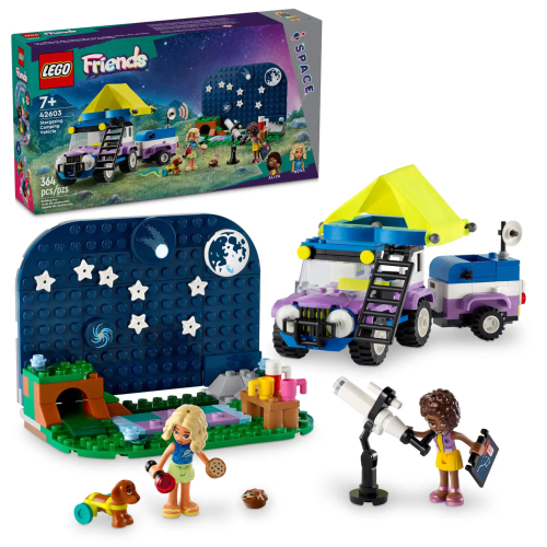 [ 必買站 ] LEGO 42603 觀星露營車 好朋友 系列